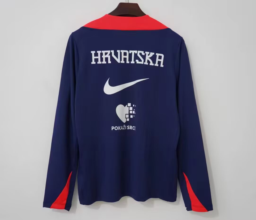 Croatia Training Blue only shirt Training 2026-2027