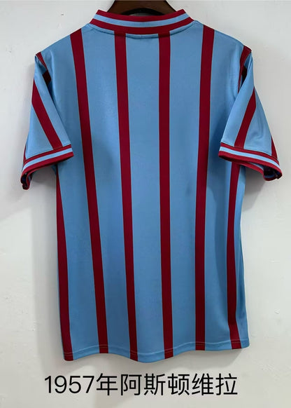 Retro Aston Villa 1957 Home Football Jersey