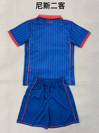 Nice 2025/2026 Kids Third Away Fan Version Football Jersey