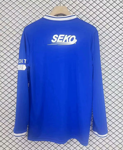 Rangers 2024/2025 Long Sleeve Fan Version Football Jersey
