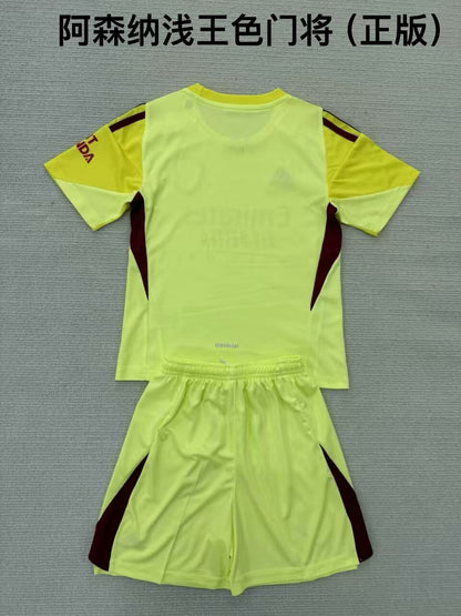 Arsenal 2025/2026 Kids Goalkeeper Football Jersey