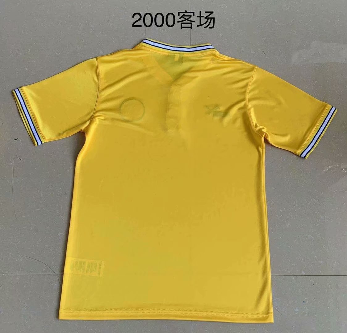 Retro Leeds United 2000 Away Football Jersey