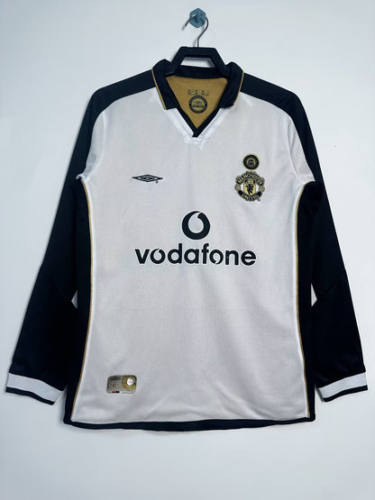 Retro Manchester united 2001/2002 Away Football Jersey