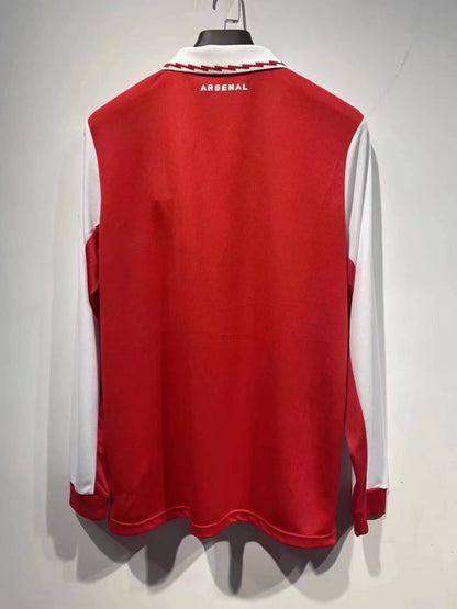Arsenal 2022/2023 Home Long Sleeve Fan Version Football Jersey