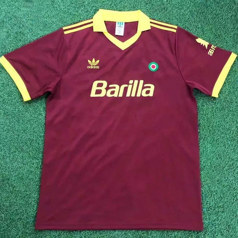 Retro Roman 1991/1992 Home Football Jersey