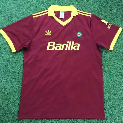 Retro Roman 1991/1992 Home Football Jersey