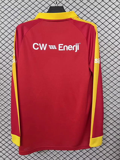 Galatasaray 2026/2027 Home Long Sleeve Fan Version Football Jersey