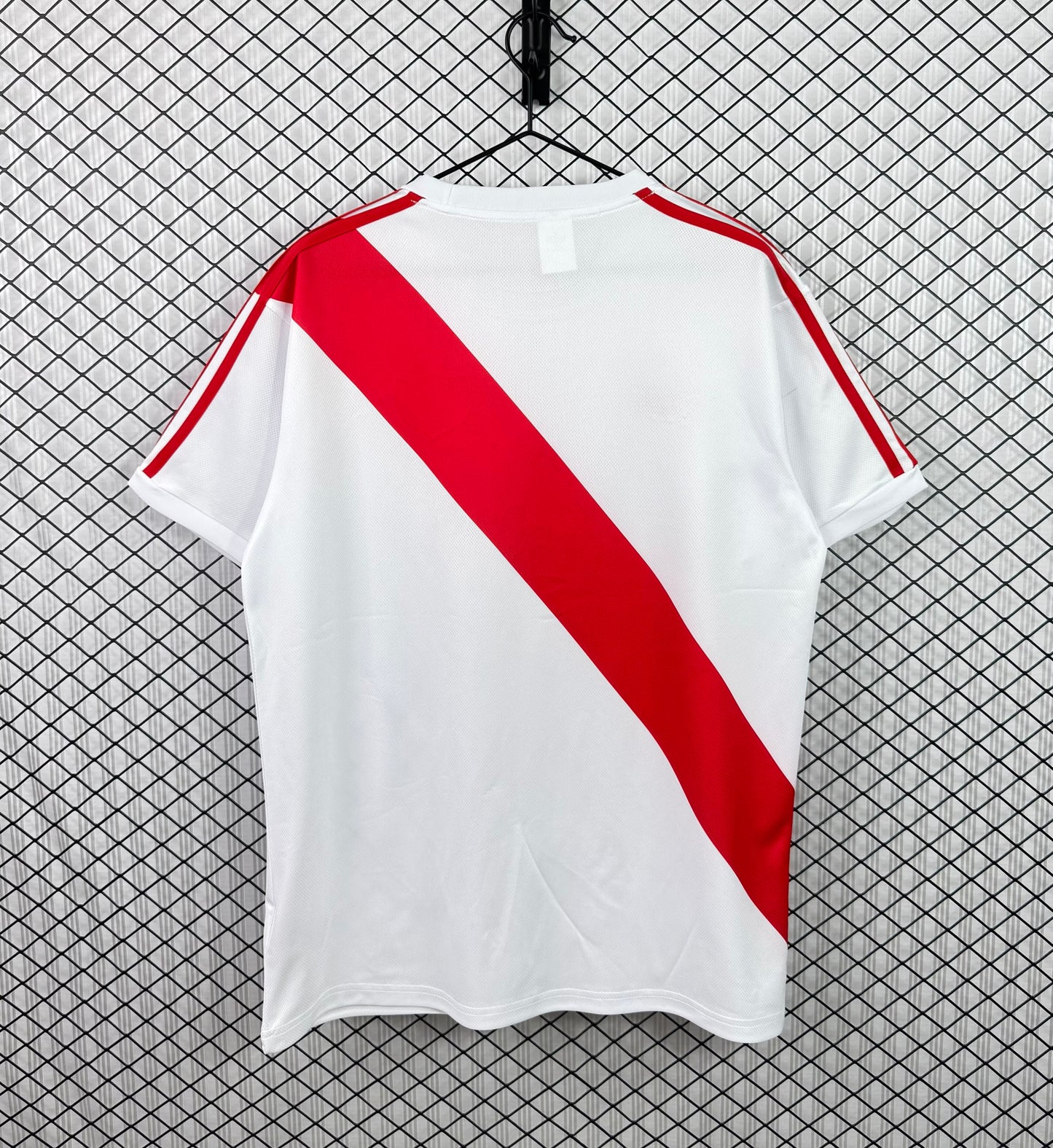 Retro Rayo Vallecano 1977/1979 Home Fan Version Football Jersey