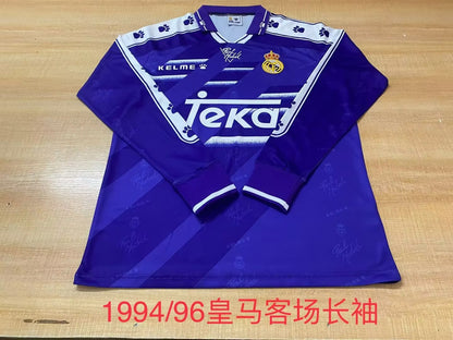 Retro Real Madrid 1994/1995 Away Football Jersey
