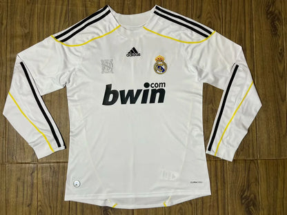 Retro Real Madrid 2009/2010 Home Football Jersey