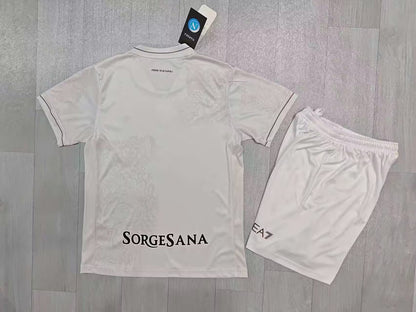 Napoli 2025/2026 Kids Away Fan Version Football Jersey