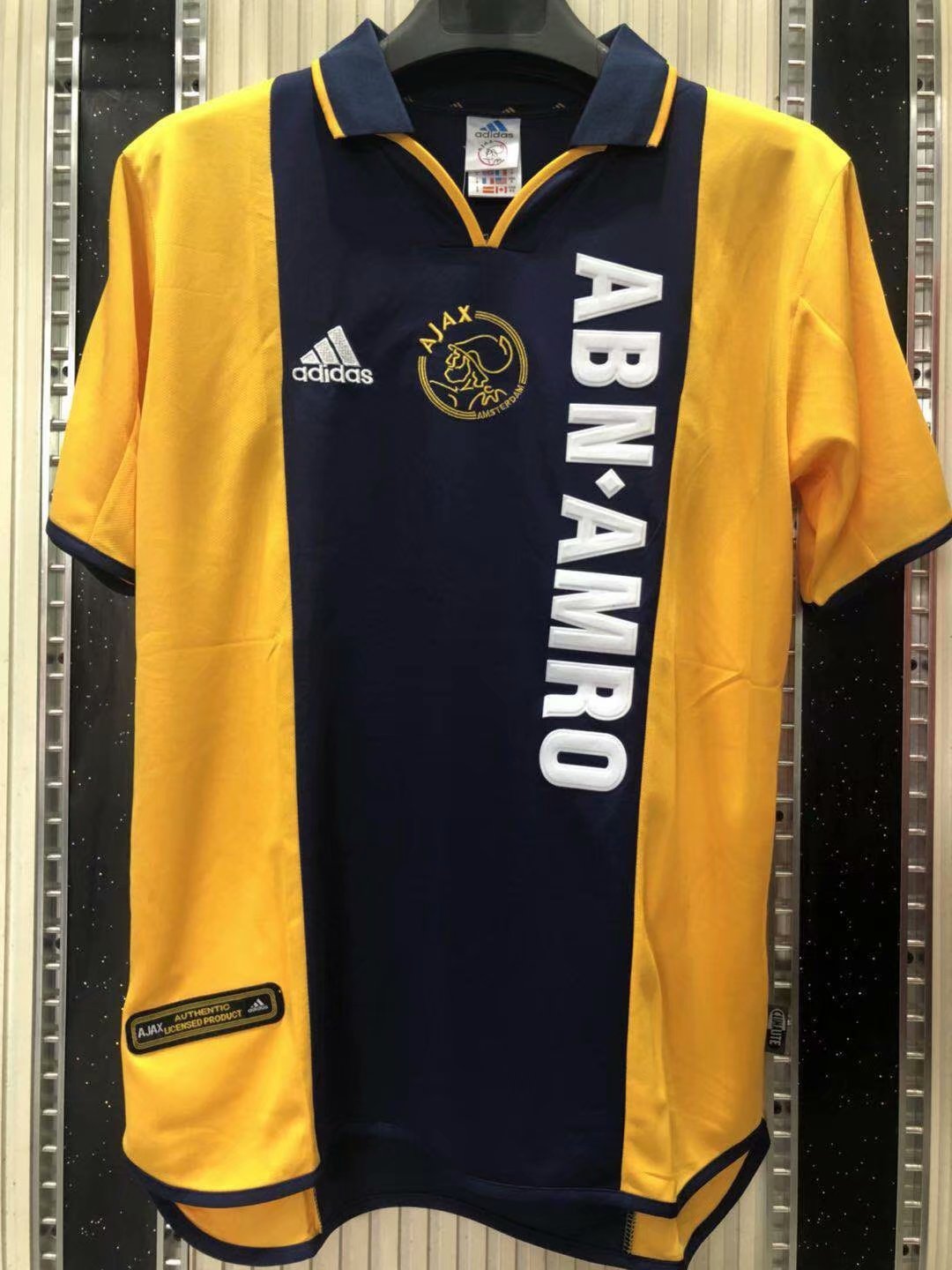 Retro ajax 2000/2001 Home Player Version Football Jersey