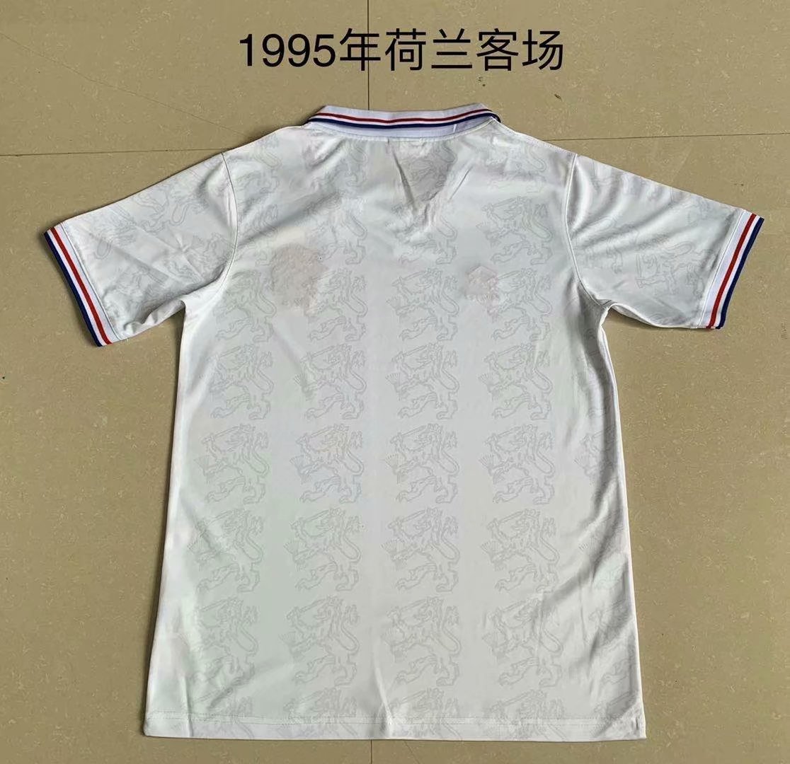 Retro Netherlands 1995 Away Football Jersey