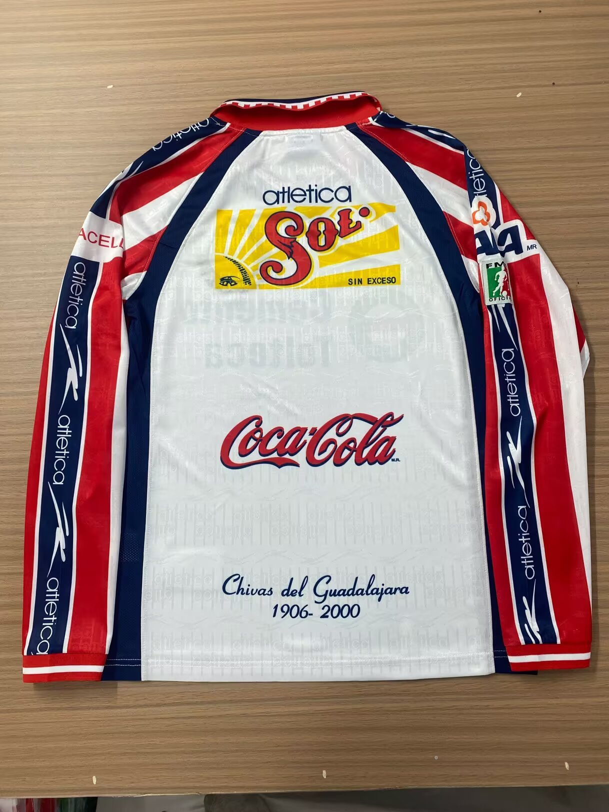 Retro chivas 1999/2000 Away Long Sleeve Football Jersey