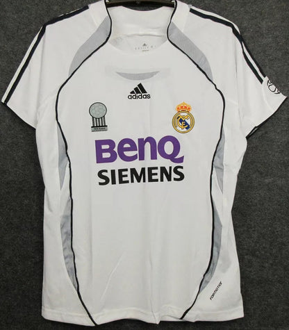 Retro Real Madrid 2006/2007 Home Football Jersey