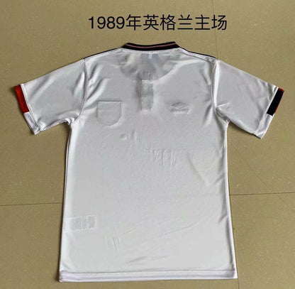 Retro England 1989 Home Football Jersey