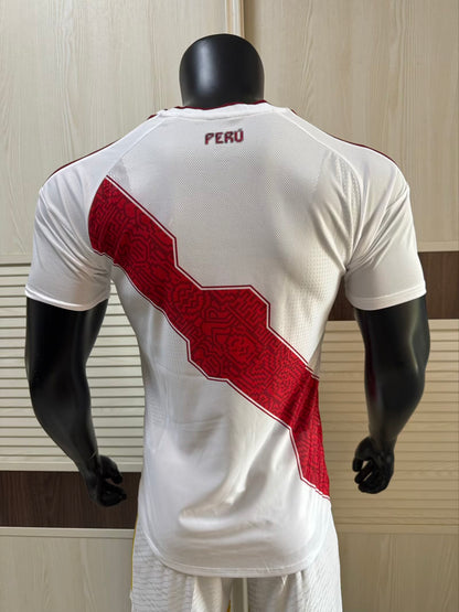 Peru 2026/2027 Home Player Version Football Jersey