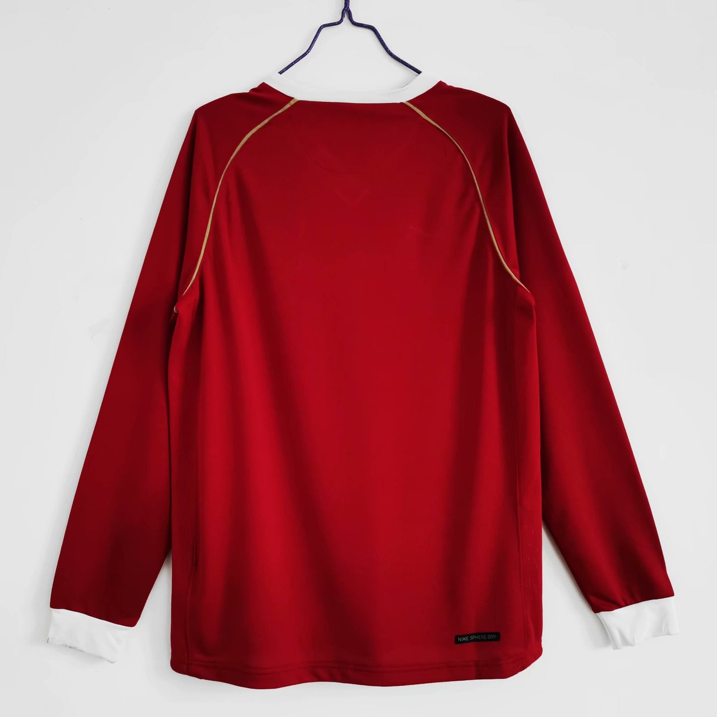 Retro Manchester united 2006/2007 Home Long Sleeve Football Jersey