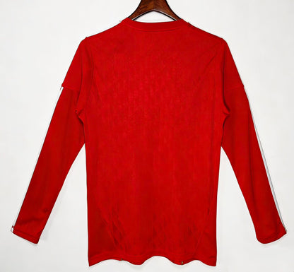 Retro Liverpool 2010/2012 Home Long Sleeve Football Jersey