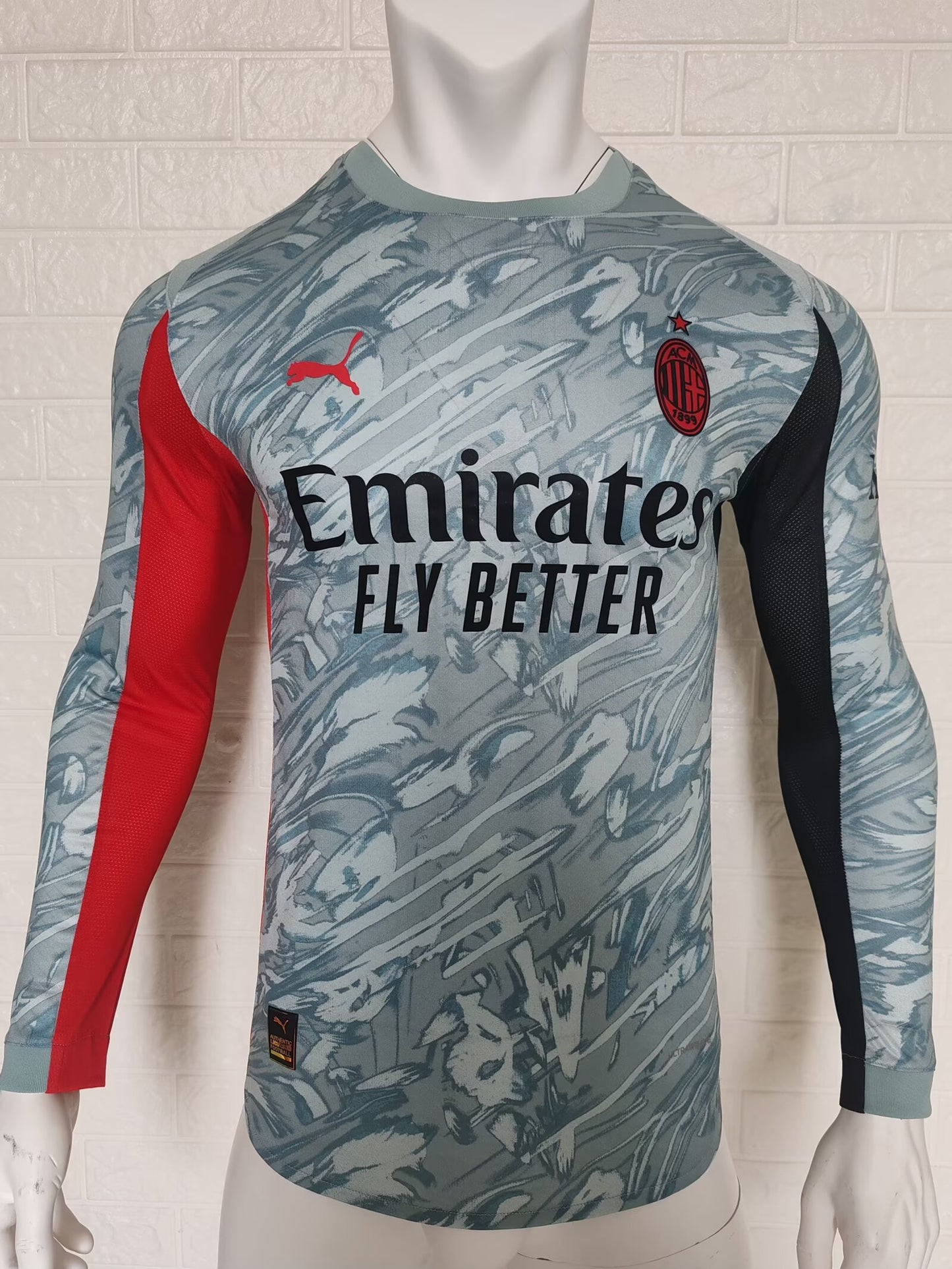 AC Milan 2025/2026 Goalkeeper Long Sleeve Player Version Football Jersey
