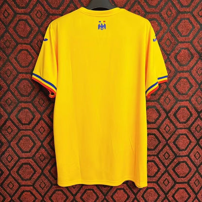 Romania 2024/2025 Home Fan Version Football Jersey