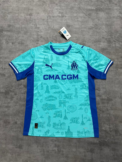 Marseille 2025/2026 Away Fan Version Football Jersey