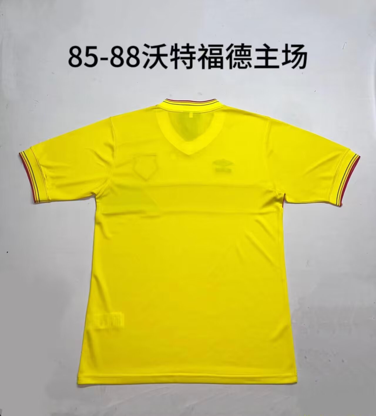 Retro Watford 1985/1988 Home Football Jersey