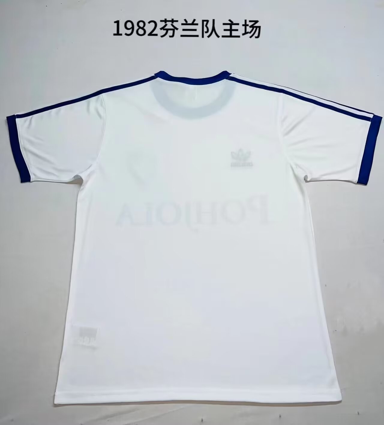 Retro Finland 1982 Home Football Jersey
