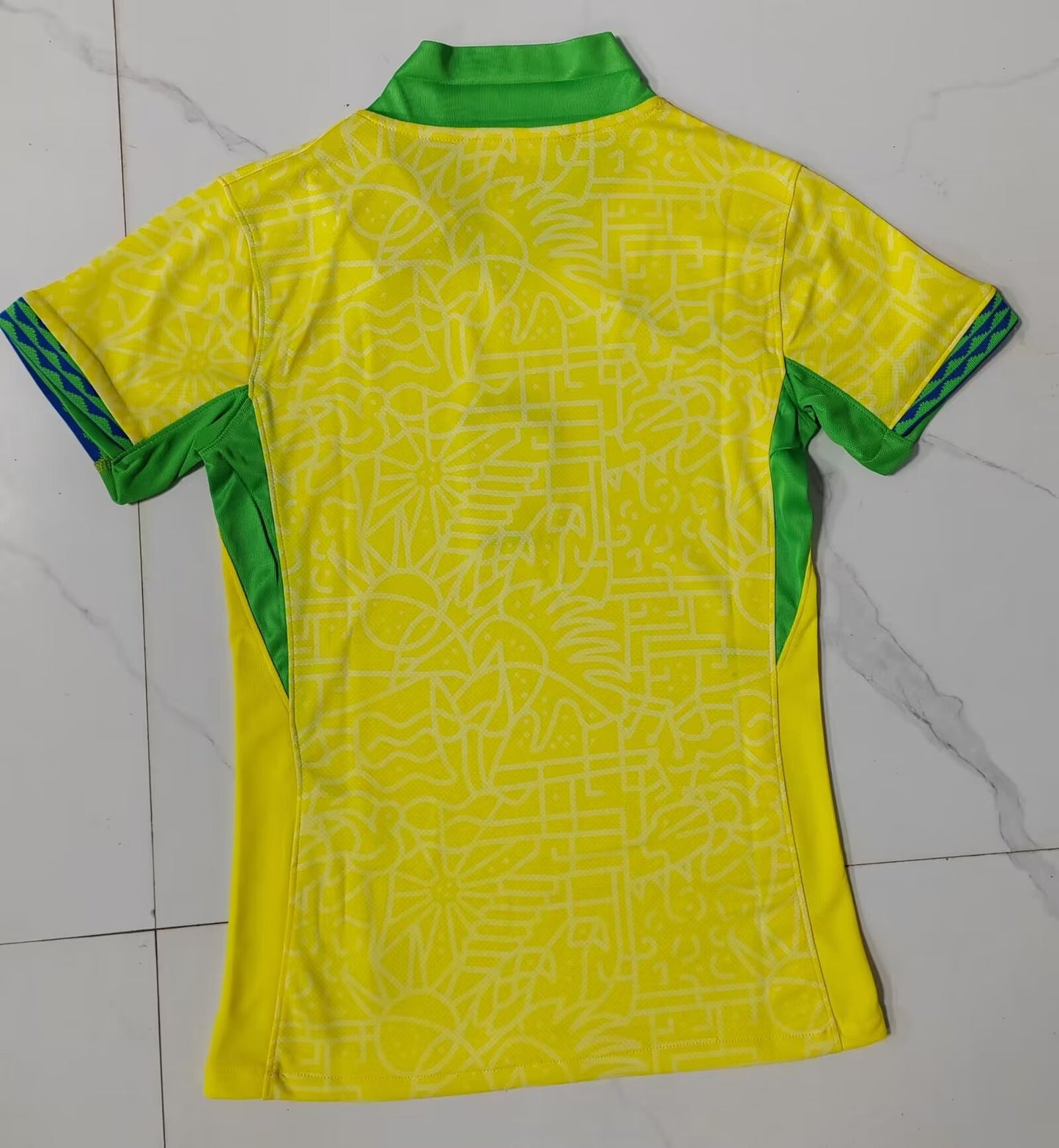 Brazil 2024/2025 Women Home Fan Version Football Jersey