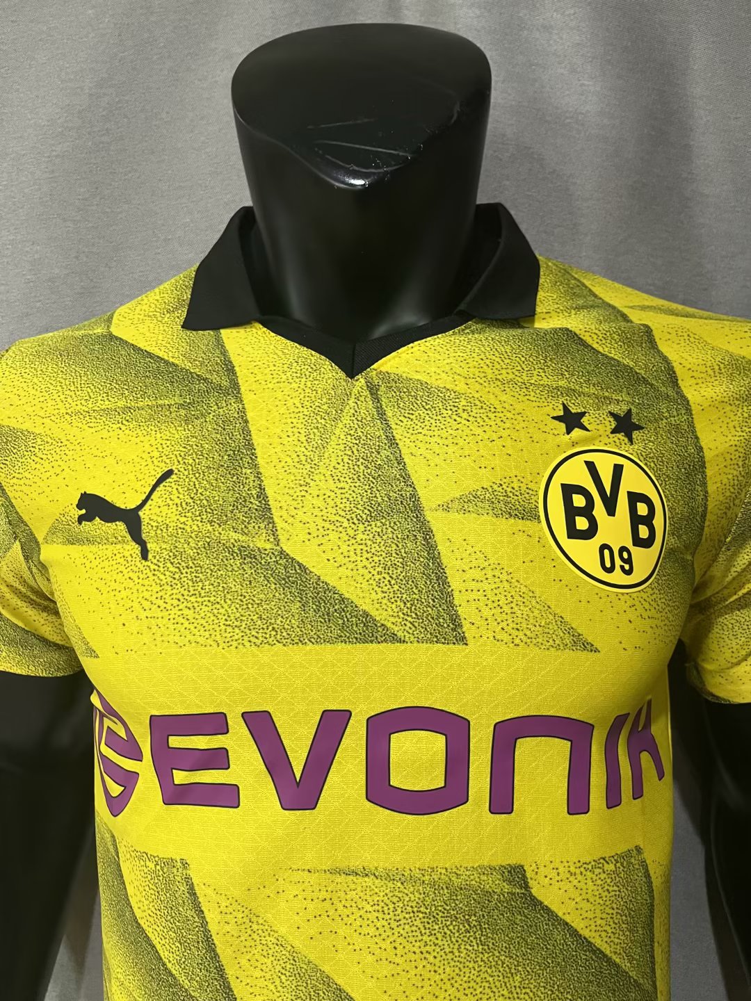 Borussia Dortmund 2023/2024 Player Version Football Jersey