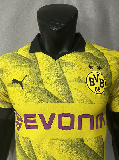 Borussia Dortmund 2023/2024 Player Version Football Jersey