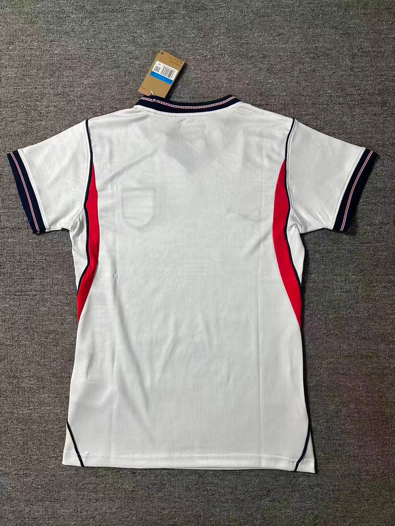 England 2026/2027 Women Home Fan Version Football Jersey