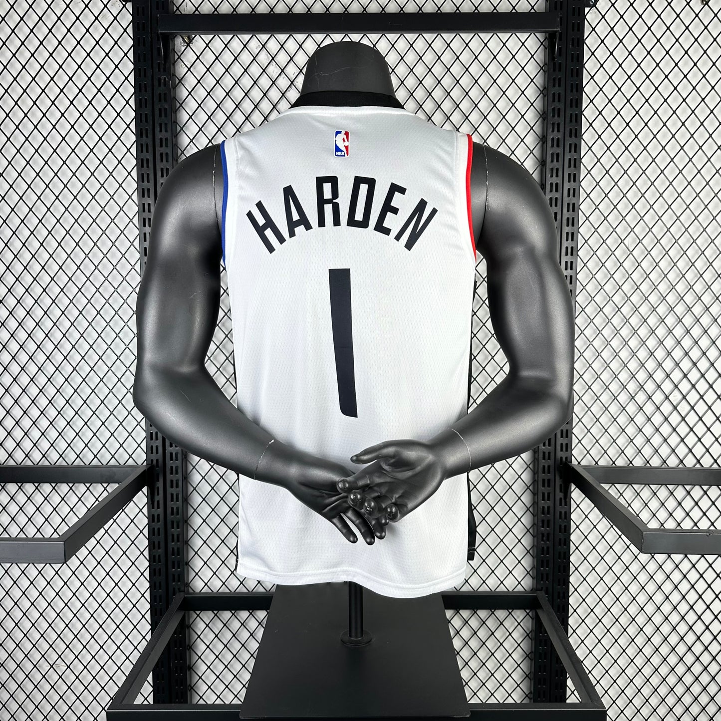 Los Angeles Clippers White #1 HARDEN NBA Season Jerseys 2021