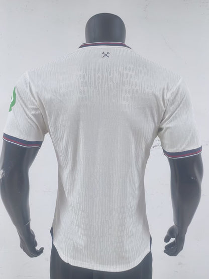 West Ham United 2025/2026 Away Player Version Football Jersey