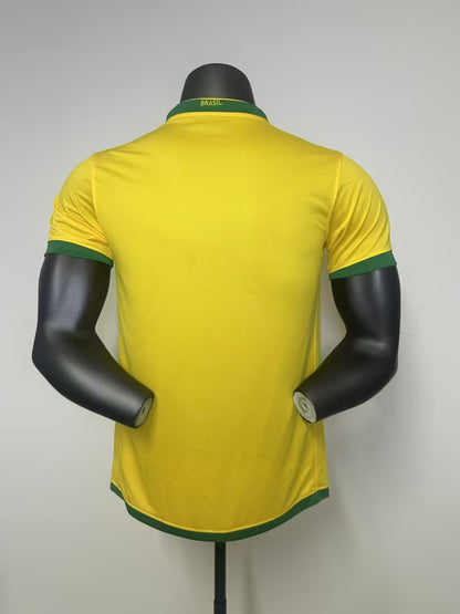 Retro Brazil 2006 Home Football Jersey