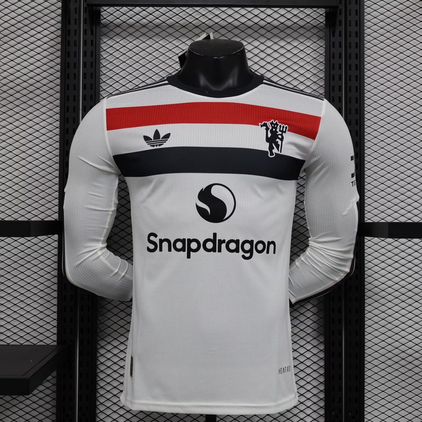Manchester United 2024/2025 Third Away Long Sleeve Player Version Football Jersey