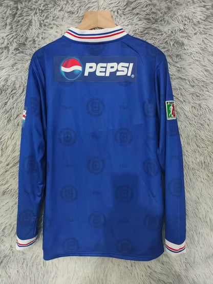 Retro Cruz Azul 1998/1999 Home Football Jersey