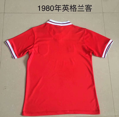 Retro England 1980 Away Football Jersey
