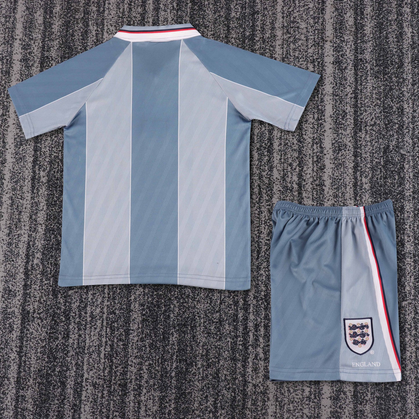 Retro England 1996 Kids Away Football Jersey