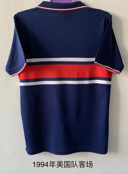 Retro USA 1994 Away Fan Version Football Jersey