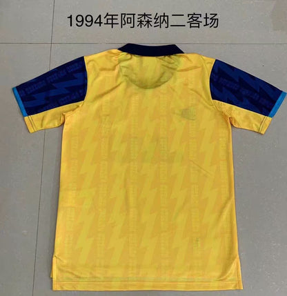 Retro Arsenal 1994 Away Football Jersey