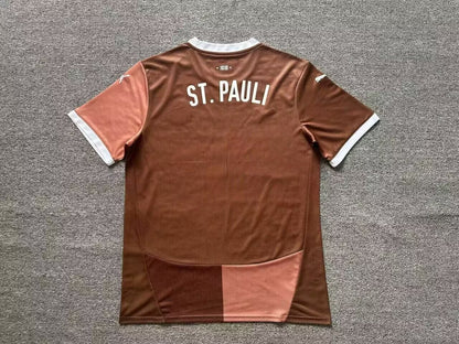 St. Pauli 2024/2025 Home Fan Version Football Jersey