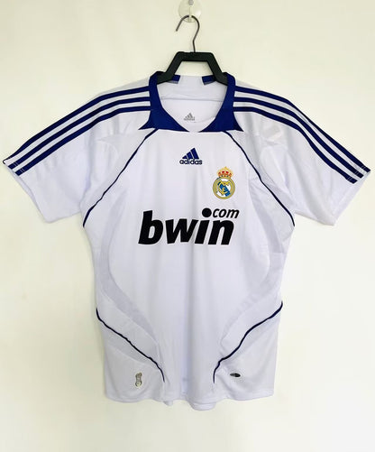 Retro Real Madrid 2007/2008 Home Football Jersey