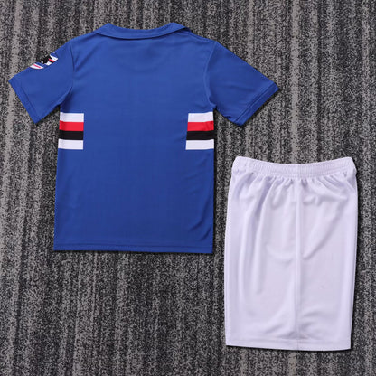 Retro Kids jerseys 1990/1991 Kids Home Football Jersey