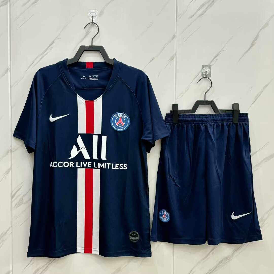 PSG Paris 2019/2020 Home Fan Version Football Jersey