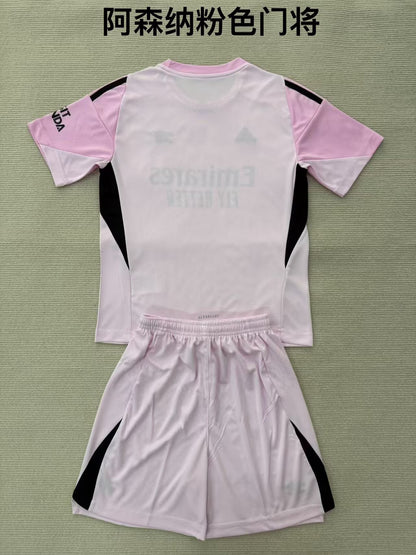 Arsenal 2025/2026 Kids Goalkeeper Fan Version Football Jersey