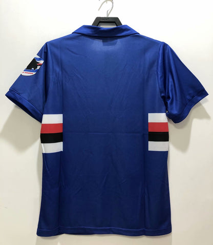 Retro Sampdoria 1990/1991 Fan Version Football Jersey