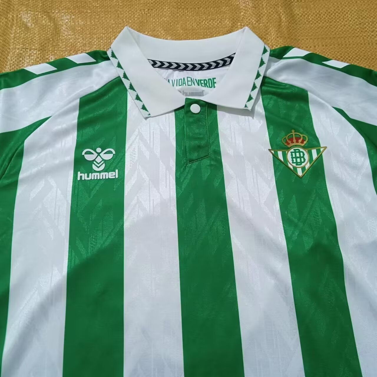 Real Betis 2024/2025 Home Long Sleeve Fan Version Football Jersey