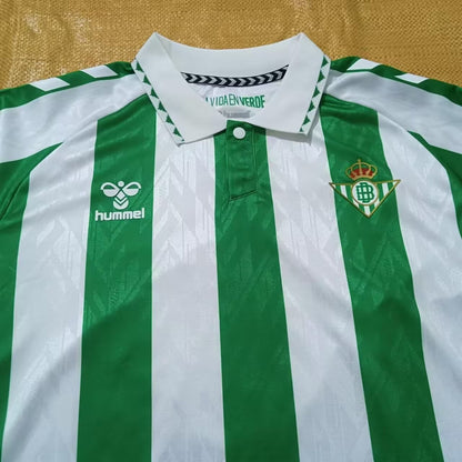 Real Betis 2024/2025 Home Long Sleeve Fan Version Football Jersey