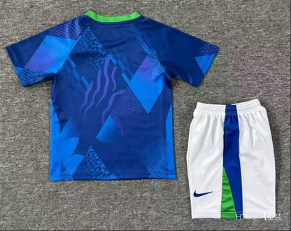 Brazil 2026/2027 Kids Away Fan Version Football Jersey
